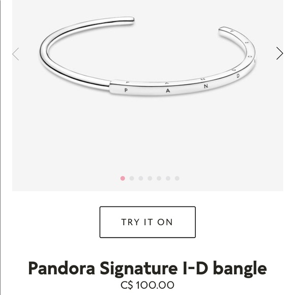 Pandora Signature I-D bangles - Picture 6 of 8